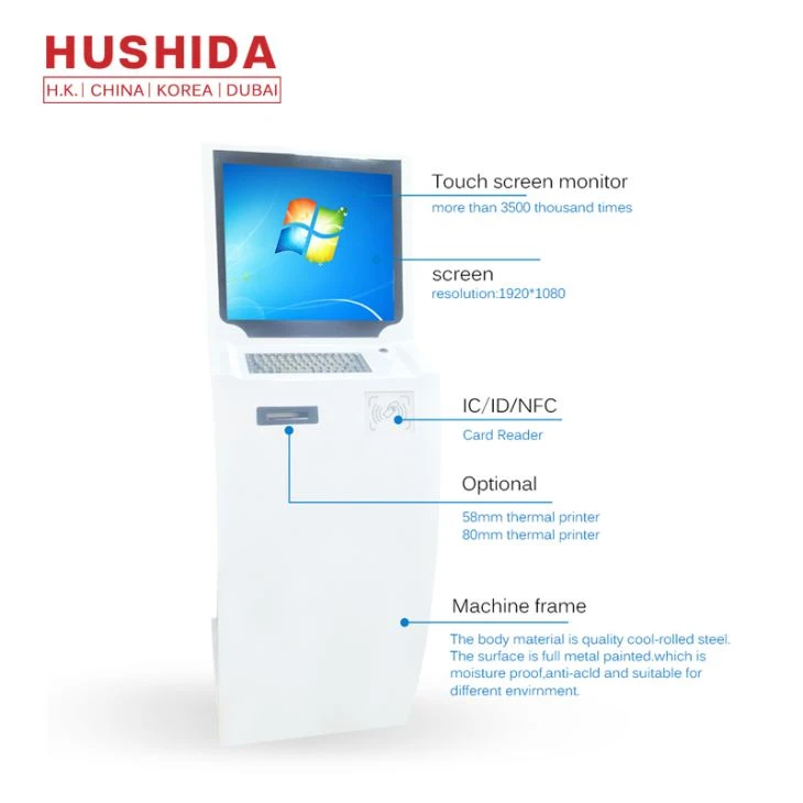 Automatic Queue Ticket Kiosk Machine For Bank/ Hospital/Clinic Queue Management System