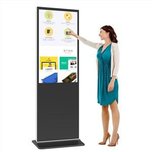 Chiosco interattivo con touch screen da pavimento